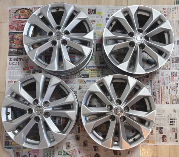日産 純正ホイール 17インチ シルバー エクストレイル