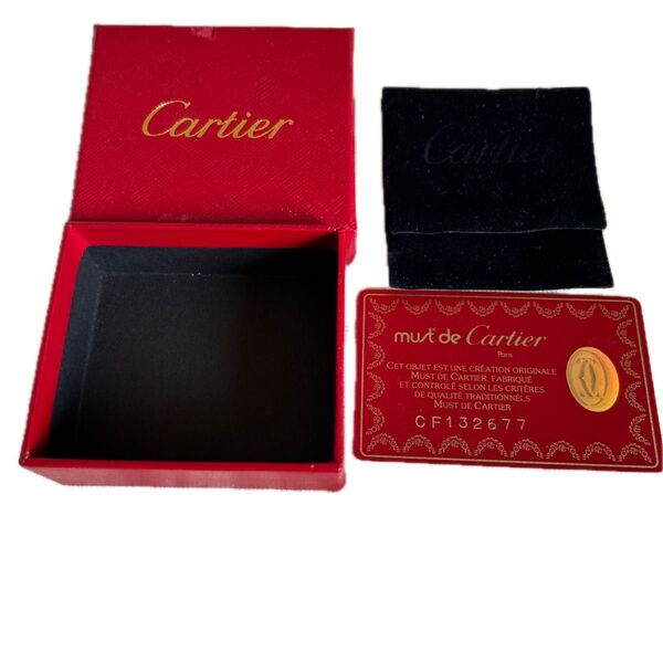 Must de Cartier 箱 ギャランティーカード