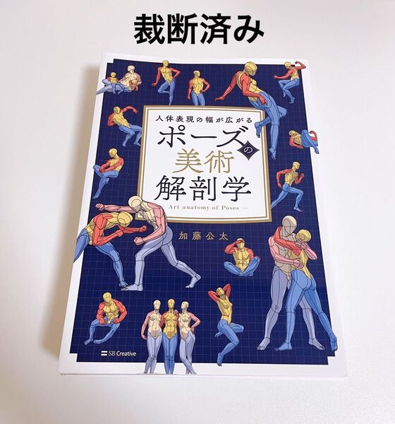 【裁断済み】ポーズの美術解剖学 人体表現の幅が広がる 加藤公太/著