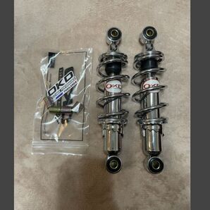 OKD 210mm ショート加工品 メッキ 新品 送料無料 モンキー ダックス シャリー ゴリラ リアサス リアショック