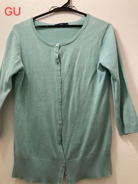 GU カーディガン 七分袖 M