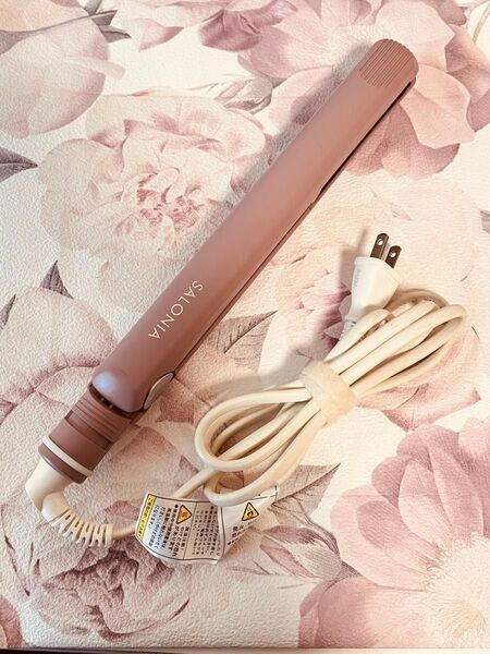 販売終了品 サロニア SALONIA ストレートヘアアイロン ヌーディーピンク
