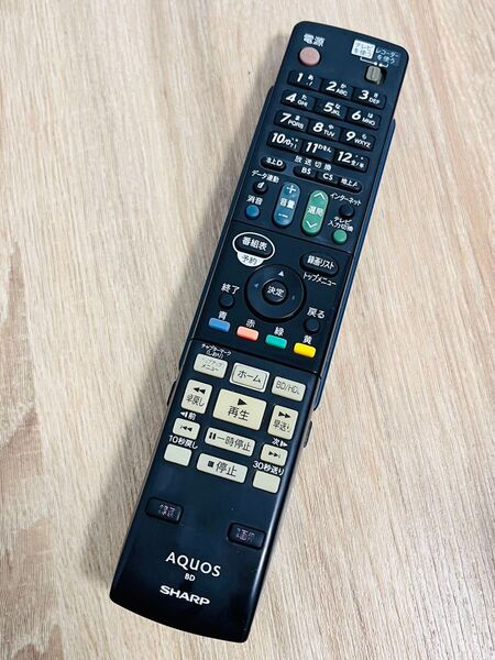 AQUOS BD SHARP シャープ 純正テレビリモコン GA855PA アクオス