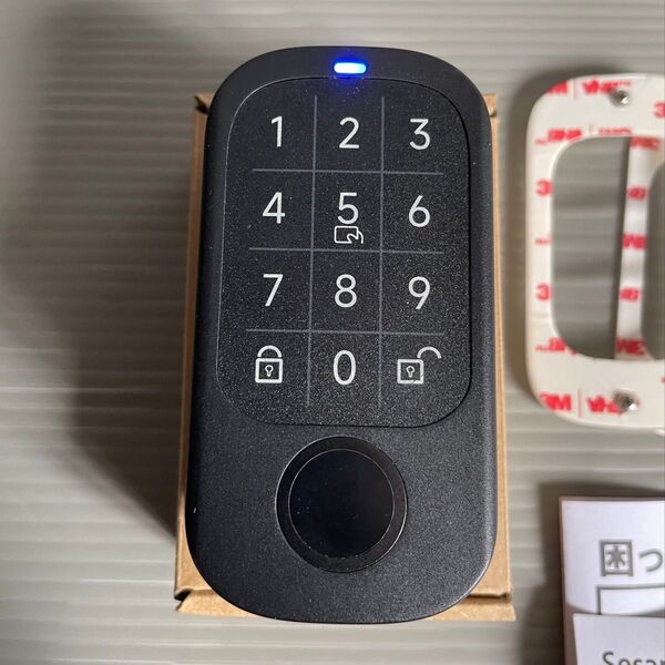 【美品】SESAME タッチ Pro セサミタッチプロ キャンディハウス スマートロック 指紋認証 カード認証 暗証番号認証