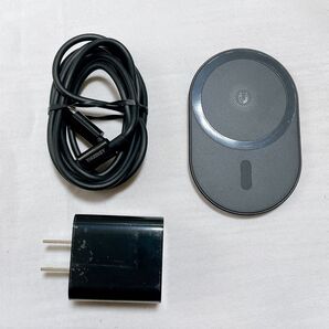 ワイヤレス充電器15W超低温 MagSafe充電器 両面マグネット式