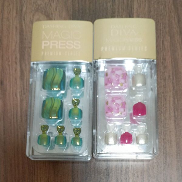 DASHING DIVA MAGICPRESS ダッシングディバ マジックプレス グリーンウェーブ ペディ 足爪用