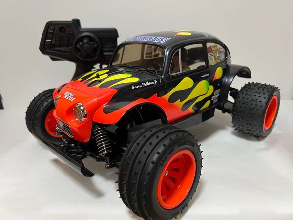 タミヤ 1/ 10 電動RC XB ブリッツァービートル未走行 ブラシレス対応アンプ