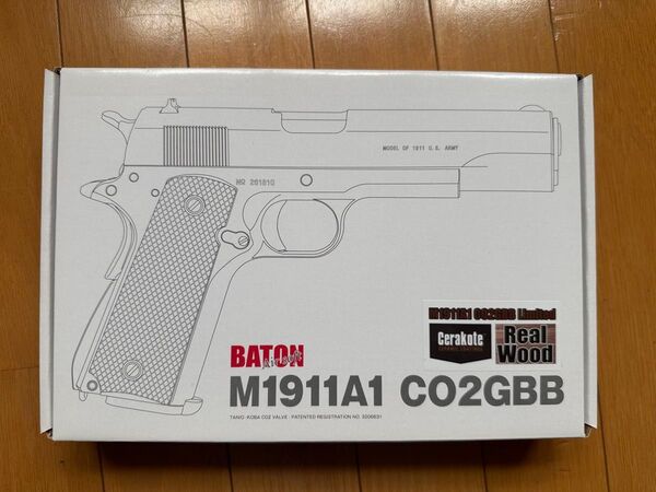 新品未使用 BATON Airsoft バトン M1911A1 Cerakote Limited 2nd CO2GBB