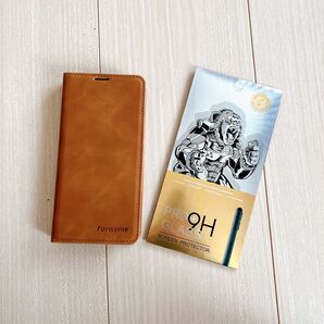 iPhone 14 Pro ケース 手帳型 スマホケース 合皮レザー 「ガラスフィルム付属」アイフォン14 Pro 対応 カバー
