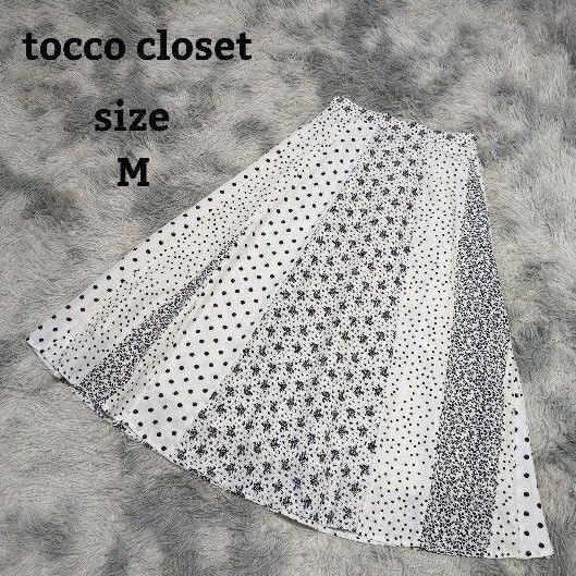 【tocco closet】トッコクローゼット スカート ロングスカート 柄