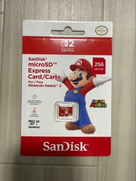 【即日発送】SanDisk microSD Express Card 256GB for Nintendo Switch 2