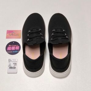 RAKU light 超極軽スニーカー 24.0cm ブラック
