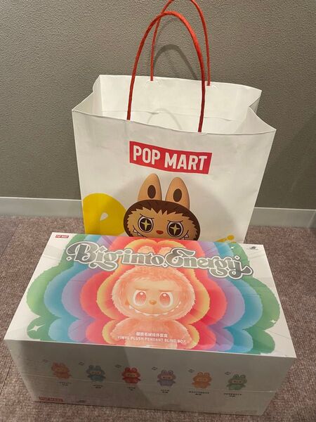 POP MART Big into Energy VINYL PLUSH PENDANT BLIND BOX ラブブ ポップマート