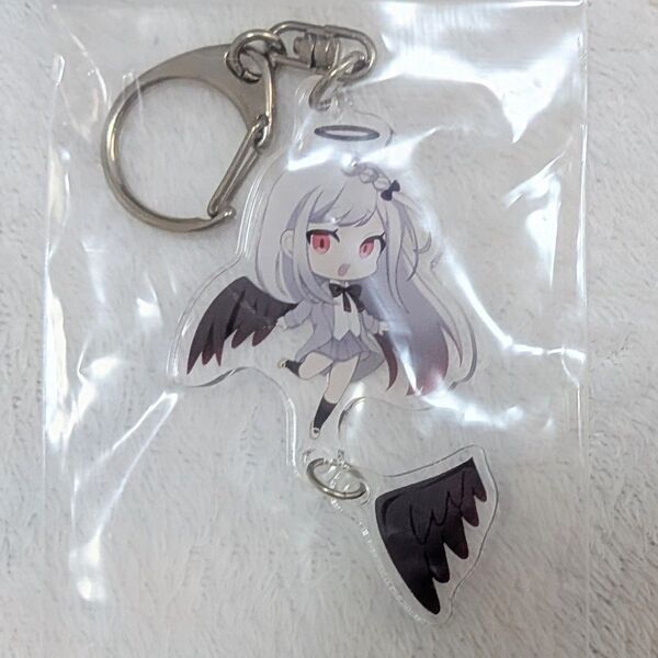 ツユ 2連 アクリルキーホルダー アクキー 革命前線 泥の分際で私だけの大切を奪おうだなんて 泥分 天使 堕天使 TUYU 二連