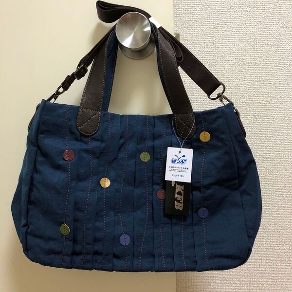 KFB ショルダーバッグ 2way ネイビー 値下げ