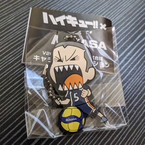 アニメ ハイキュー!! × MIKASA 烏野高校 田中龍之介 林勇 キャララバーコレクション ガチャ カプセル 古舘春一