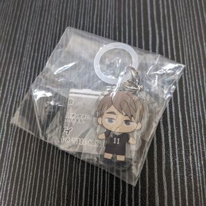 ハイキュー!! 稲荷崎高校 宮治 株元英彰 ふらっとめじるしアクセサリー 週刊少年ジャンプ ガチャ カプセル 古舘春一
