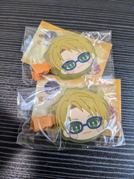 あんさんぶるスターズ あんスタ Trickstar 遊木真 森久保祥太郎 ガチャ カプセル みにコレ前髪クリップ 2点セット