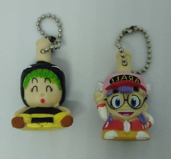 Dr.スランプ アラレちゃん ガッちゃん &則巻アラレ キーホルダー 2個セット