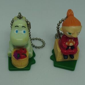 ムーミン リトルミイ キーホルダー フィギュア 2個セット