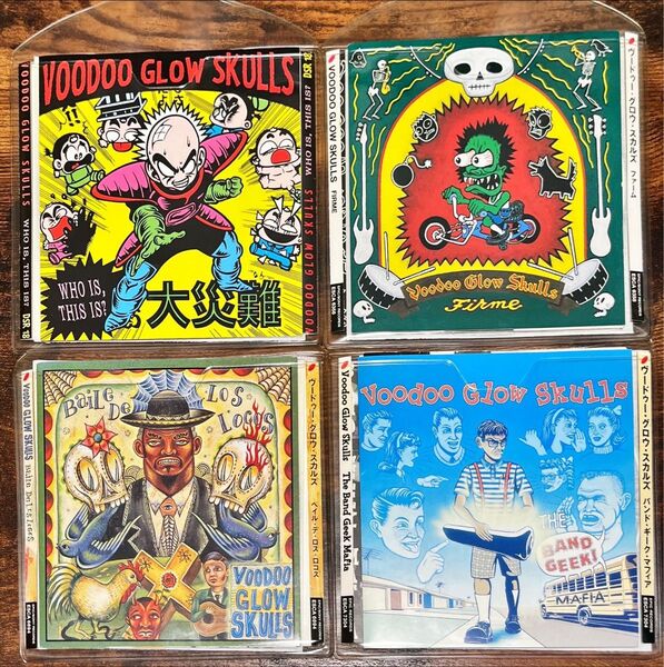 希少廃盤美品!Voodoo Glow Skulls CDアルバム4枚セット