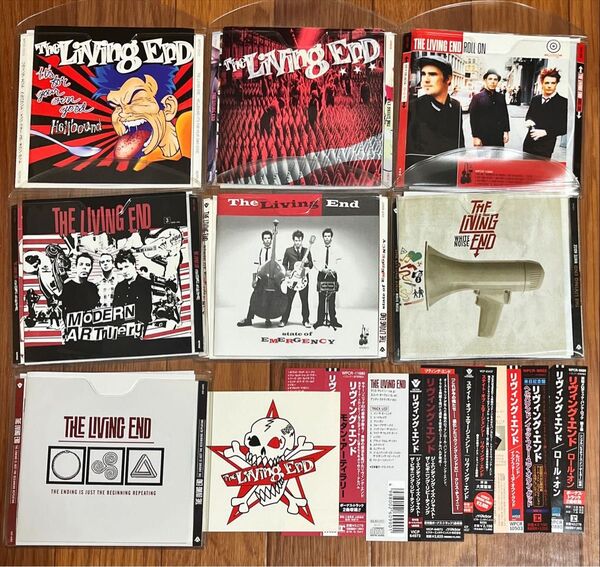 希少廃盤美品!THE LIVING END CDアルバム7枚セット