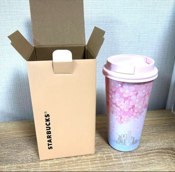 中国 スタバ タンブラー 桜 430ml