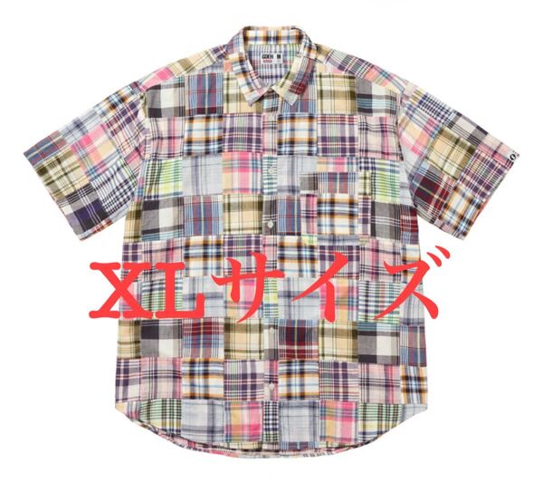 Supreme GOODENOUGH Patchwork Madras S/S Shirt Multicolor XLサイズ
