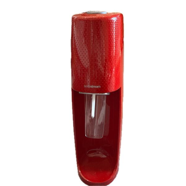 ソーダストリーム 炭酸水メーカー ガス無し 赤 レッド