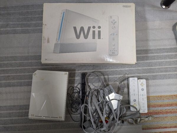 動作未確認 ニンテンドーWii 本体 セット