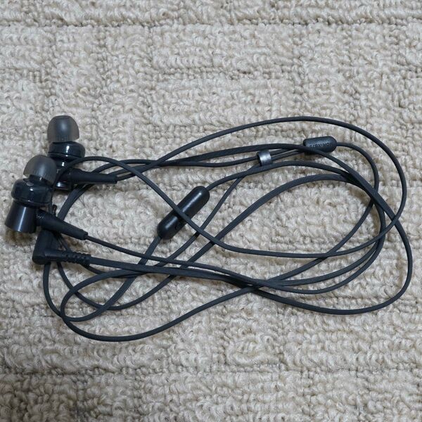 SONY マイク付き 有線イヤホン MDR-XB75AP ブラック (※海外品?)