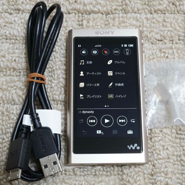 SONY ウォークマン Aシリーズ NW-A55 N (ペールゴールド) ※美品 (#1)