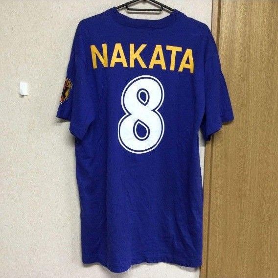 ★早い者勝ちSALE!★ サッカー日本代表 ユニTシャツ(中田英寿選手モデル)