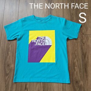 【THENORTHFACE】半袖トップス Tシャツ エメラルドグリーン ノースフェイス