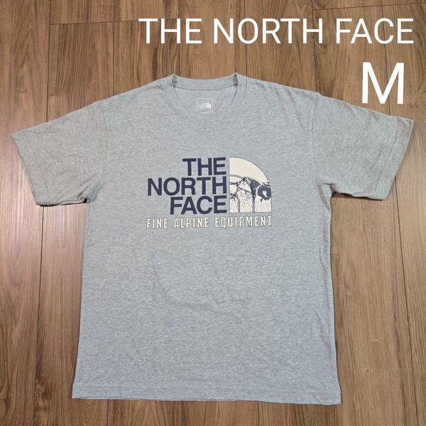 【THENORTHFACE】半袖トップス グレー Tシャツ M ノースフェイス