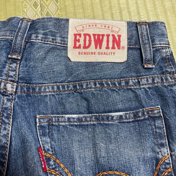 EDWIN ジーンズ ショート 7分丈 メンズ28