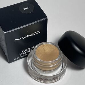 M.A.C UPPITY FLUIDLINE アイライナージェル フルイッドライン ゴールド 新品購入 定価5000円位