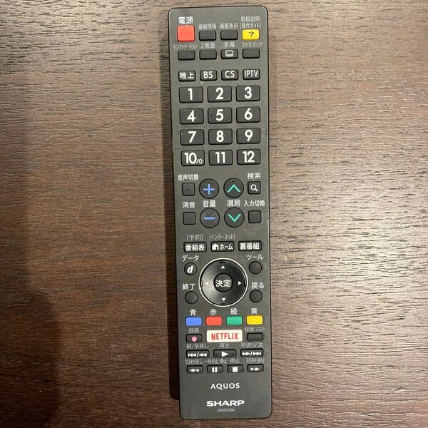 GB220SA SHARP AQUOS シャープ アクオス テレビリモコン