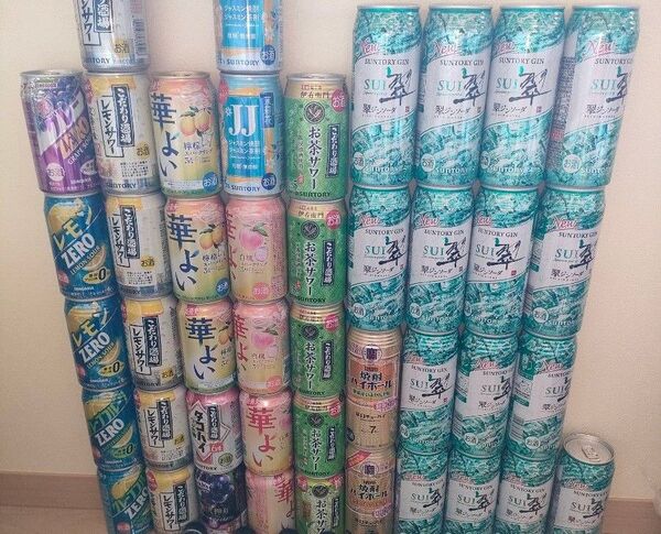 計44本 チューハイ アソート こだわり酒場 華よい 翠ジンソーダ タコハイ サントリー キリン お酒