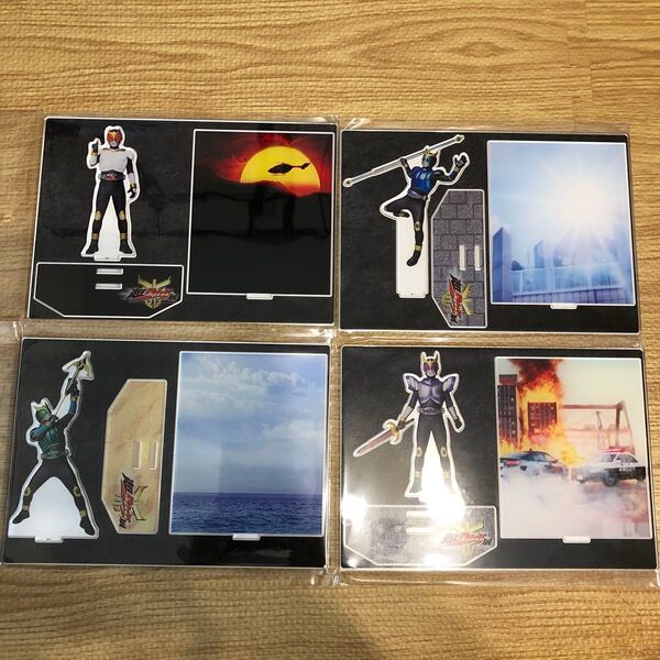 仮面ライダークウガ 超クウガ展 ジオラマアクリルスタンド 4種コンプセット