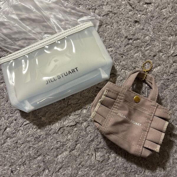 JILL by JILLSTUART ミニフリルトートバッグキーホルダー2 ポーチ JILL STUART セット