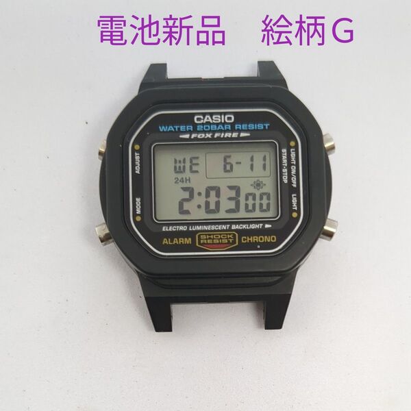 カシオ G-SHOCK DW-5600 絵柄あり モジュールのみ