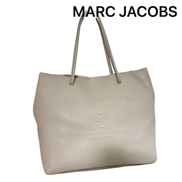 【MARC JACOBS】マークジェイコブス トートバッグ レザー ショルダーバッグ 肩掛け バッグ グレー系