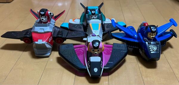 パウパトロール ステルスジェット 4つセット + おしゃべりタッチフォン