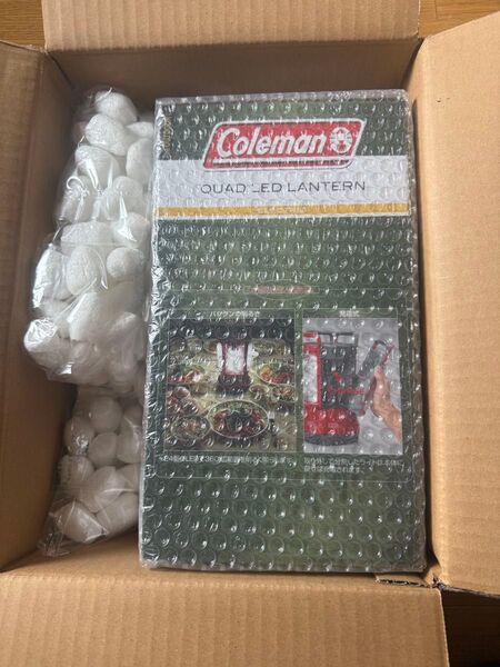 Coleman クアッドLEDランタン レッド 未使用