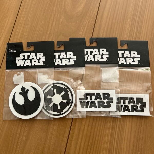 スターウォーズ ワッペン 4点セット STAR WARS スターウォーズ STARWARS
