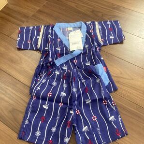 キムラタン 浴衣 男の子 90サイズ 新品 キッズ 上下セット