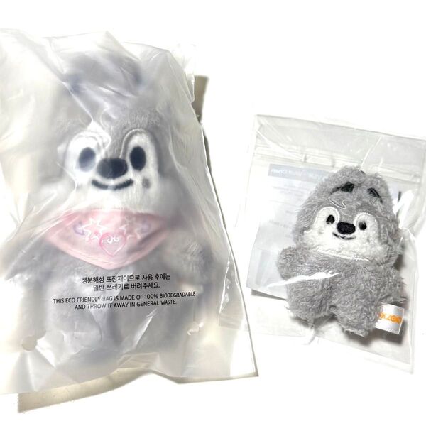 straykids skzoo スキズ ウルフチャン 10cm キーリング ぬいぐるみ 人形 バンチャン