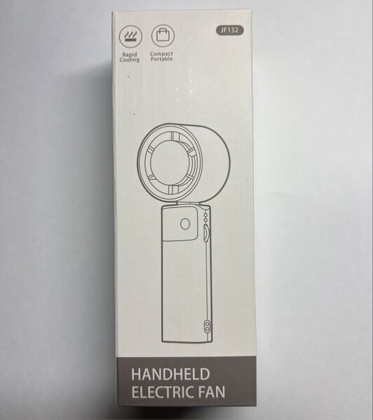 新品未開封 ハンディファン JF132 冷却プレート 扇風機 熱中症対策
