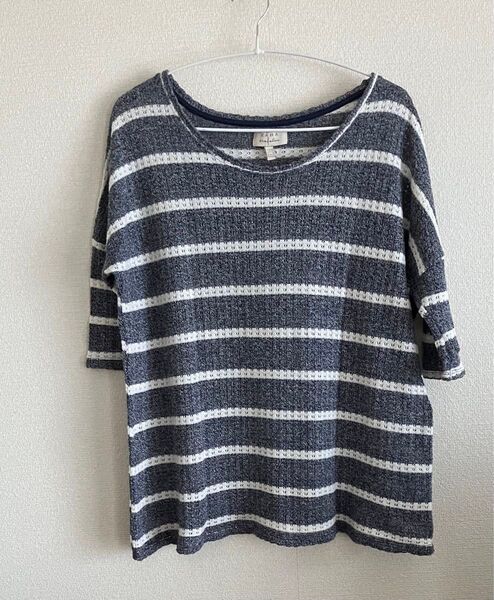 ZARA ザラ 七分袖トップス サマーニット プルオーバー EUR Mサイズ.USA Mサイズ M〜Lサイズの方